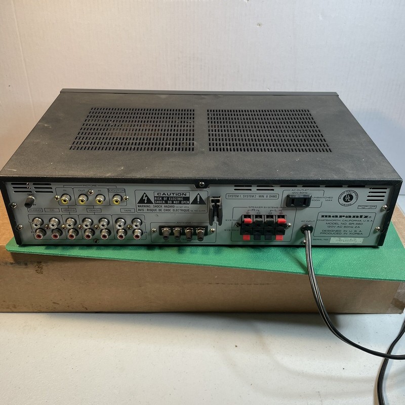 Vintage Marantz SR-560 AM/FM Stereo Receiver 45 WPC RMS **TESTED** gallery