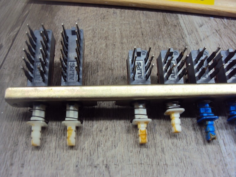 AIWA 7300 Push Button Switch Assembly. Teated. Parting Out AIWA 7300 Or AX7300-U gallery