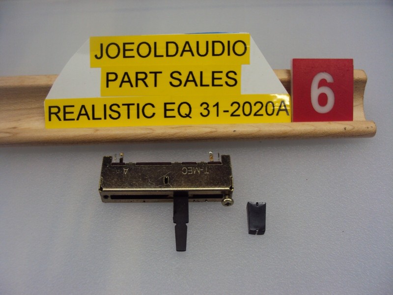 Realistic 31-2020A Slider Control & Knob Tested Parting Out Entire 31-2020A