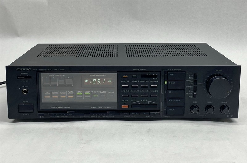 Vintage Onkyo TX-37 Quartz Synthesized Tuner AM/FM Stereo Amplifier Receiver gallery