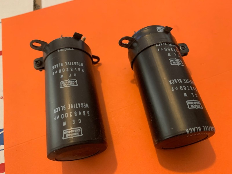 Kenwood KR-6600 Stereo Receiver Parting Out Filter Capacitors gallery