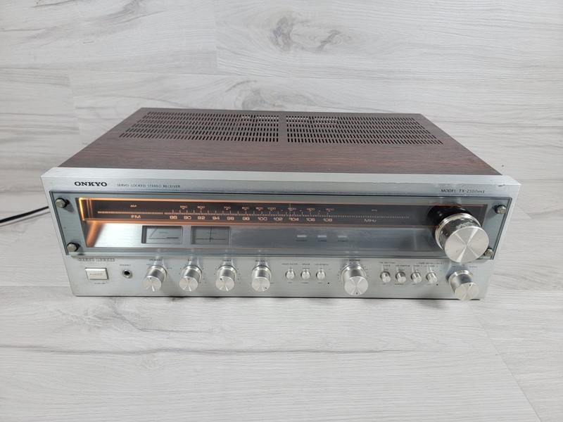 VINTAGE ONKYO TX-2500 MKII Servo Locked Receiver - WORKS/ READ