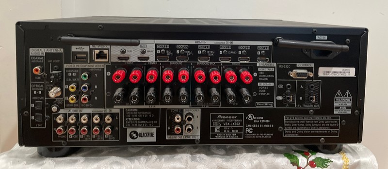 Pioneer VSX-L302 Elite Audio & Video Component Receiver With Remote Control gallery