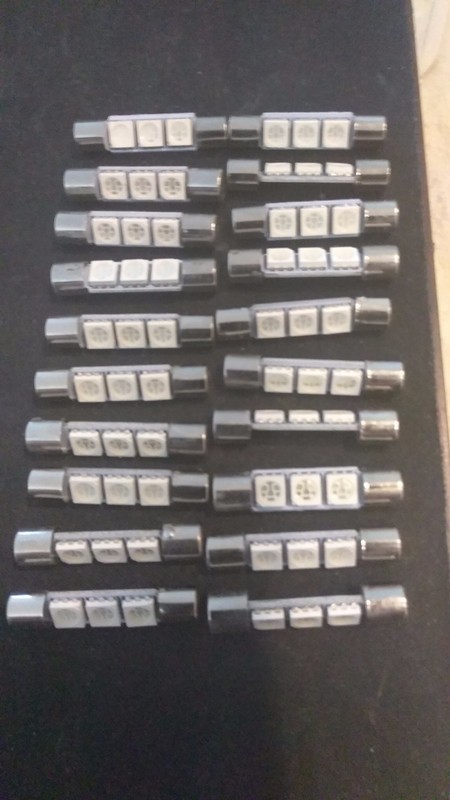 RECEIVER LEDS 29MM 8 volts WHITE 20 LOT fits marantz 2210- 2330 gallery