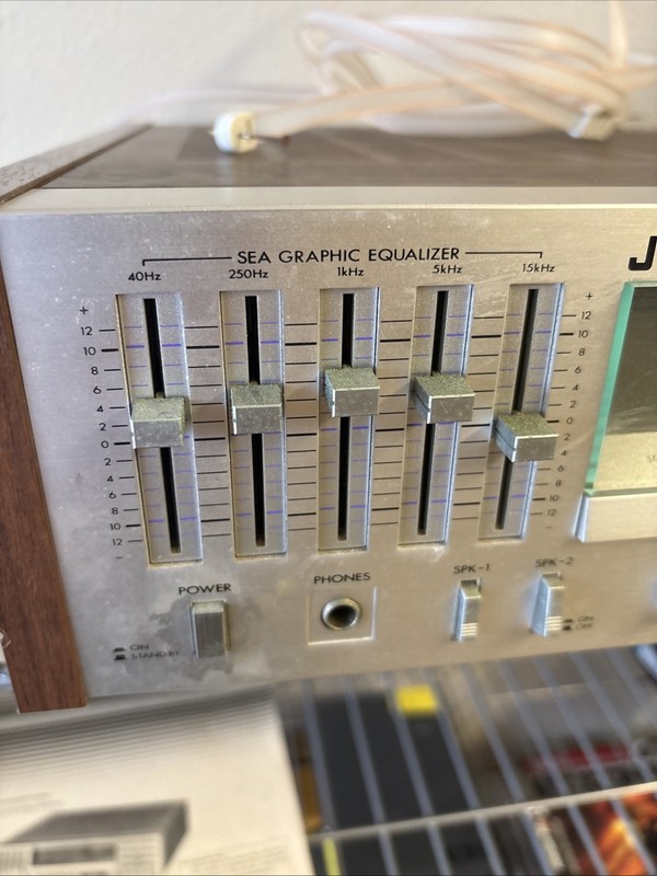 Vintage JVC R-S77 Stereo Receiver w/ Digital Synthesizer And Original Manual! gallery