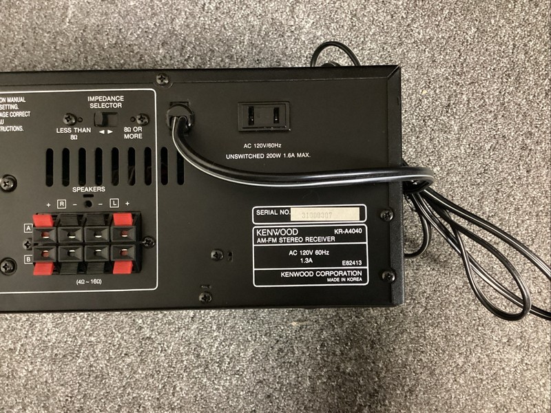 KENWOOD KR‑A4040 AM/FM STEREO RECEIVER gallery
