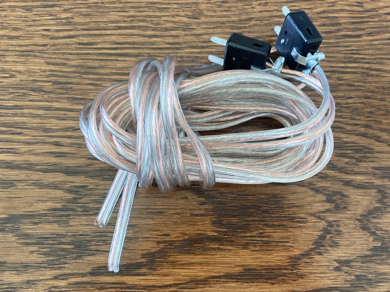 2 New Pioneer Speaker Plug Replacements w/ 8′ 16-gauge Wire Attached