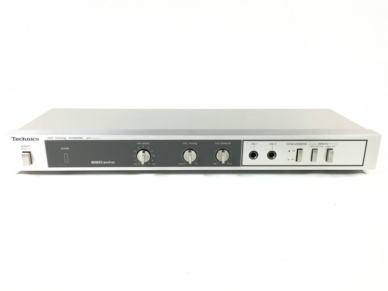 TECHNICS SH-3026 Mic Mixing Amplifier Maintained and in good condition F/S