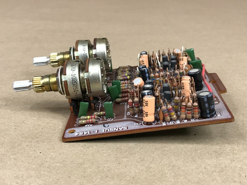 Sansui QRX-5500 Receiver F-1484 Tone Control Board gallery