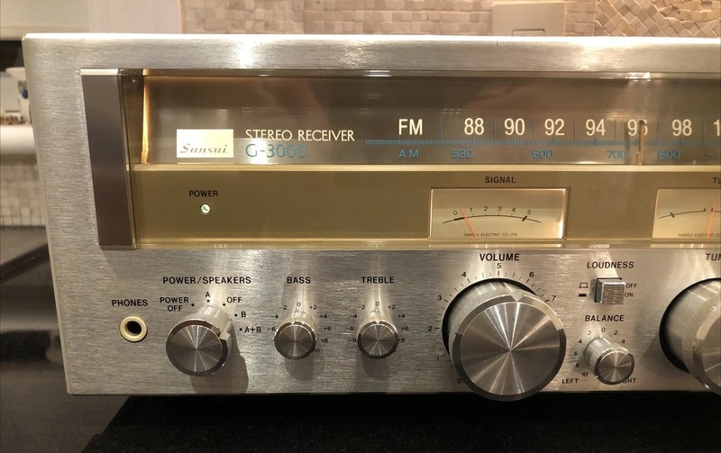 Sansui G-3000 Stereo AM/FM Receiver, Papers, Open Box Time Capsule! Perfect! gallery