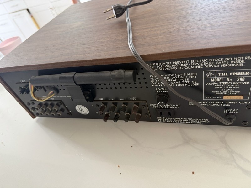 Vintage Fisher 290 Custom Component Series AM-FM Stereo Receiver gallery