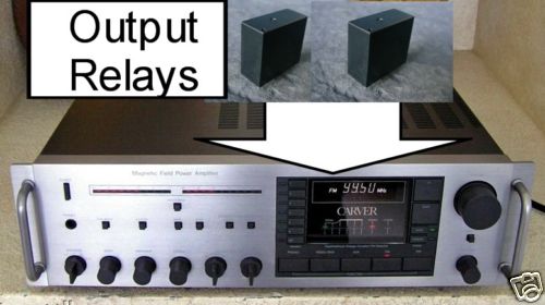 Output Relays to repair CARVER MXR-130 -150 -900 -2000 THE RECEIVER FBR621D024
