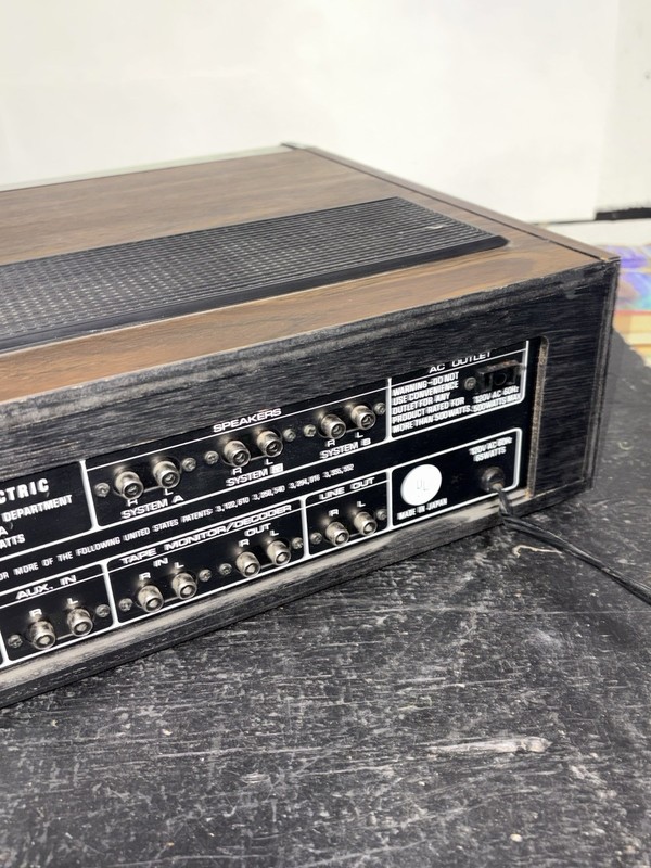 General Electric Am Fm Stereo Receiver Model RA200A Working Needs Serviced As Is gallery