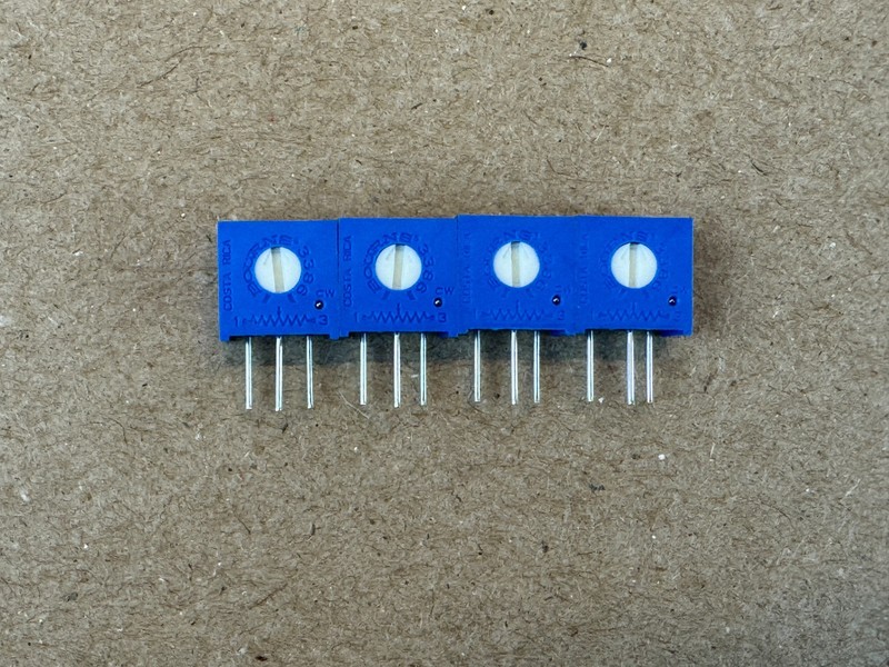 Set of 4 New Trimmers for Marantz 2245 2270 Bourns P750 Amp Board Rebuild