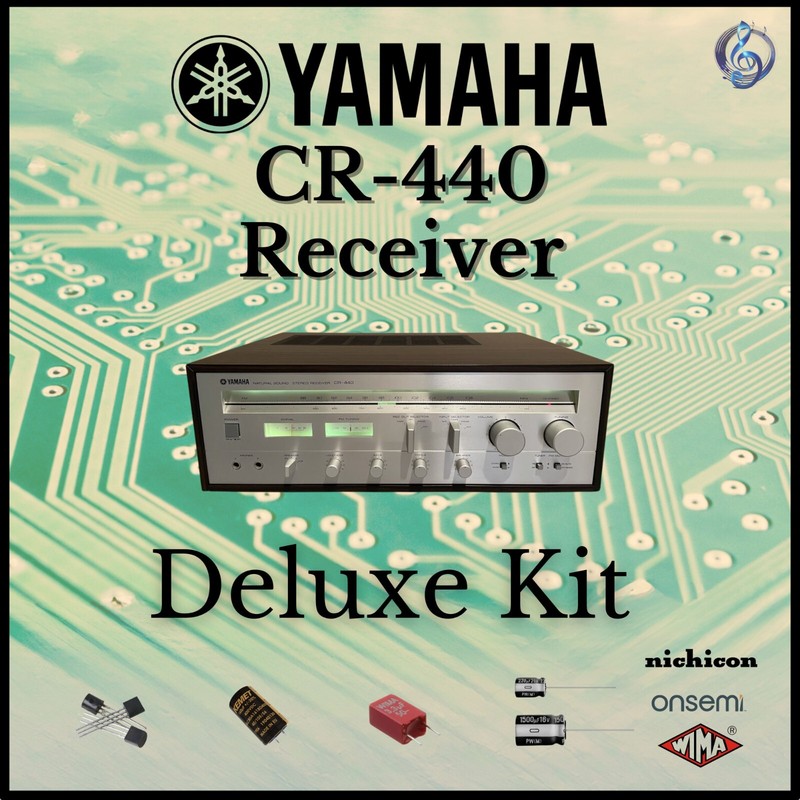 Yamaha CR-440 Receiver Deluxe Upgrade Kit Genuine Parts Restoration