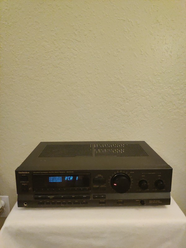 Technics MODEL SA-GX100 AM/FM STEREO RECEIVER AC 60Hz 120V 170W - Tested gallery