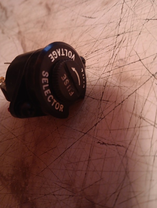 Pioneer QX-9900 Voltage Selector