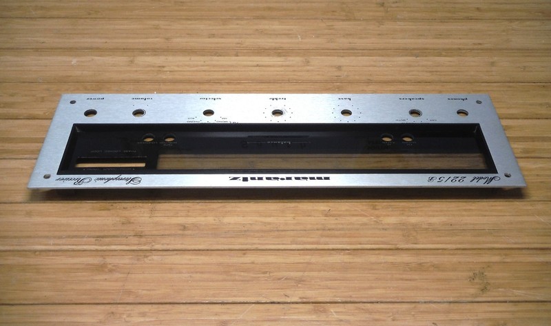 Beautiful Marantz 2215B Original Stereo Receiver Faceplate Bezel Dial Window Exc gallery