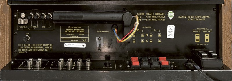 🔥【PRO SERVICED】Pioneer SX-650 Stereo 70W Receiver!~XSTR/CAP/LED MODS💥GUARANTY gallery
