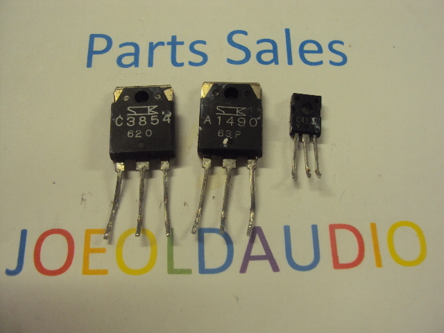 2SA1453,2SC3854, & 2SC4137 Transistors. Tested w/ Curve Tracer.