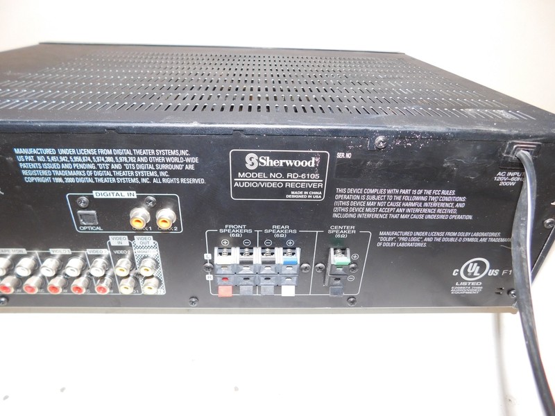 SHERWOOD RD-6105 AUDIO VIDEO RECEIVER (LXJ5) gallery