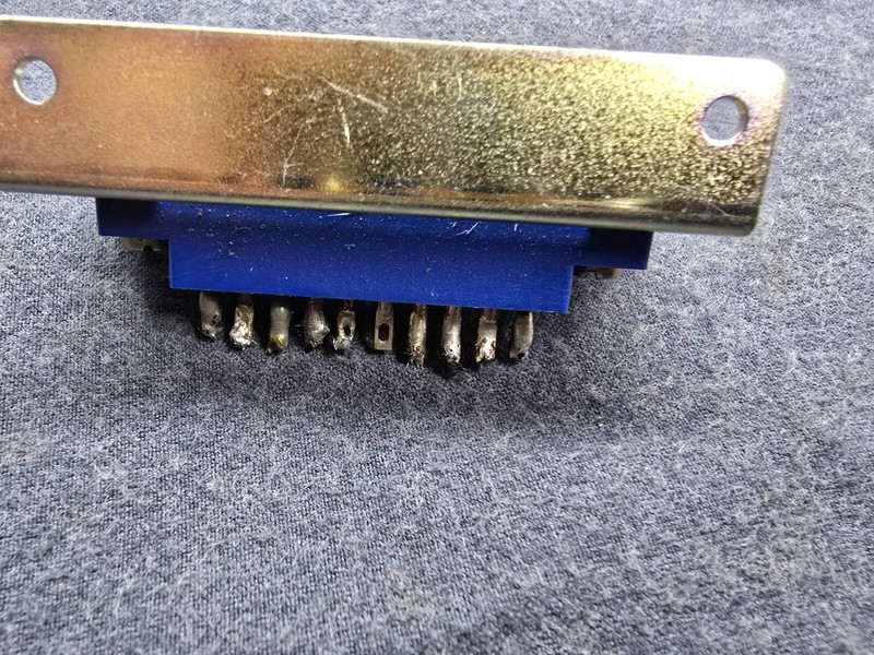 Sansui QR-4500 Receiver Part - F-1267 Circuit Board 10 Slot Connector gallery