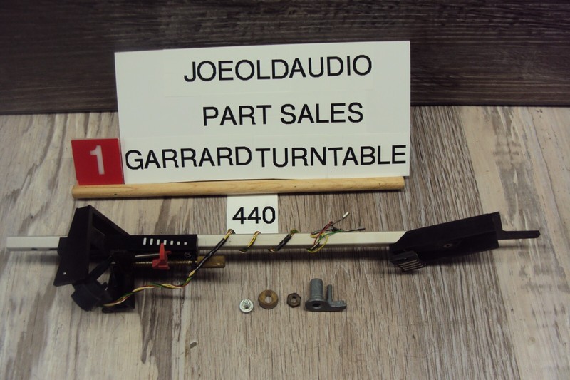 Garrard Model 440 Turntable Tonearm. Tested. Parting Out Entire 440
