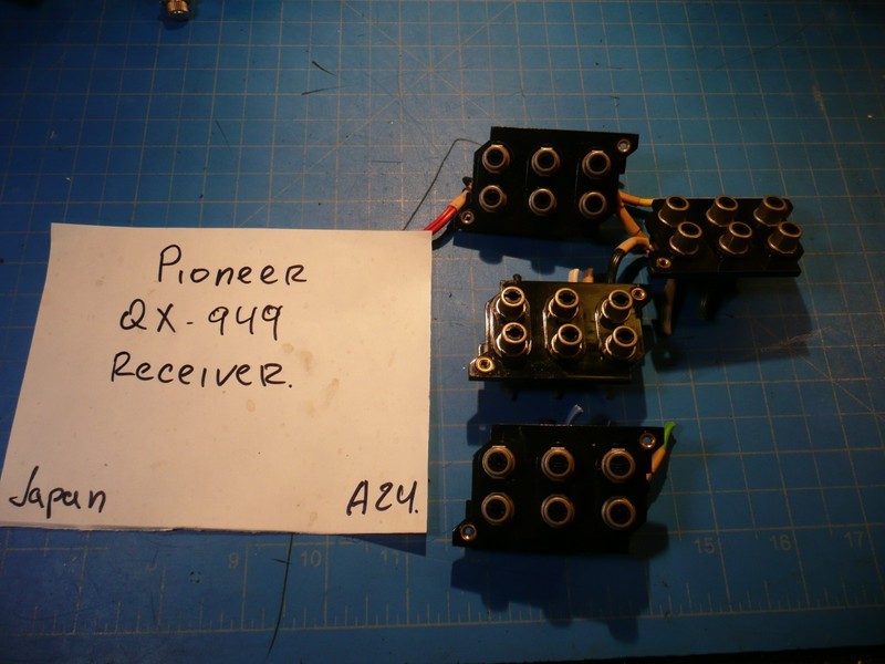 Pioneer QX-949 Receiver Replacement RCA Terminal Price for One # AKB-017-0 6P