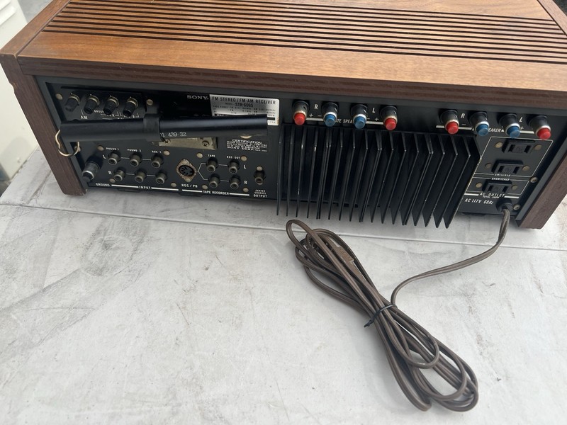 Vintage Sony STR 6065 Stereo Receiver AM FM HiFi Audio Tested Working gallery