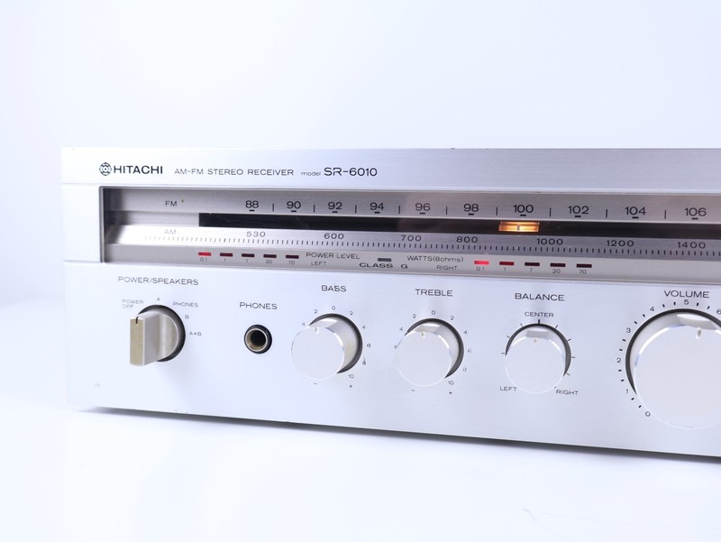 Vintage HITACHI SR-6010 Stereo Receiver Class G AMP Radio - Fully Tested gallery