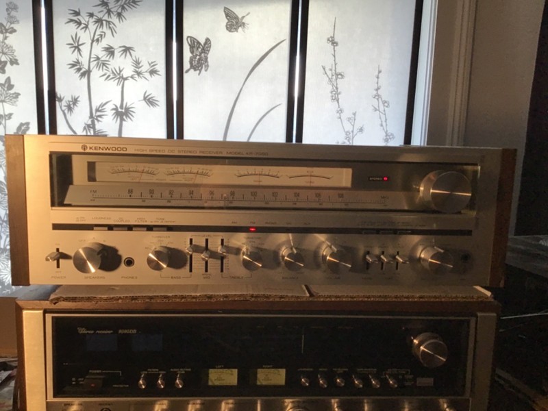 Kenwood KR-7050..Fully Restored..new caps, all weak parts replaced.