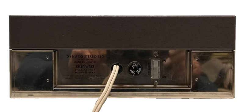Vintage Dynaco Stereo 120, 60W Hi-Fi Stereo Amplifier, 1972, Pro. Serviced gallery