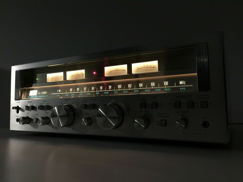 Sansui G7000 rebuild restoration recap upgrade kit repair filter capacitor gallery