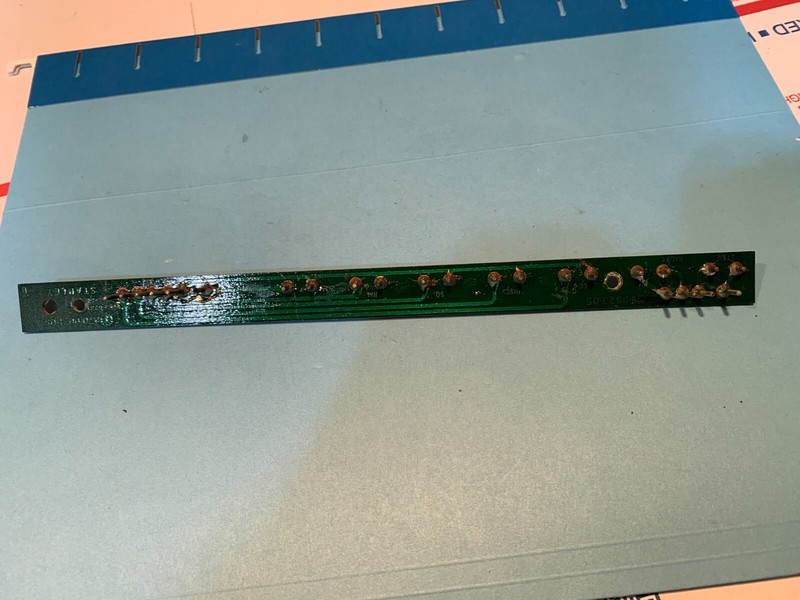 Kenwood KR-9340 Vintage Quad Receiver Parting Out Light Board