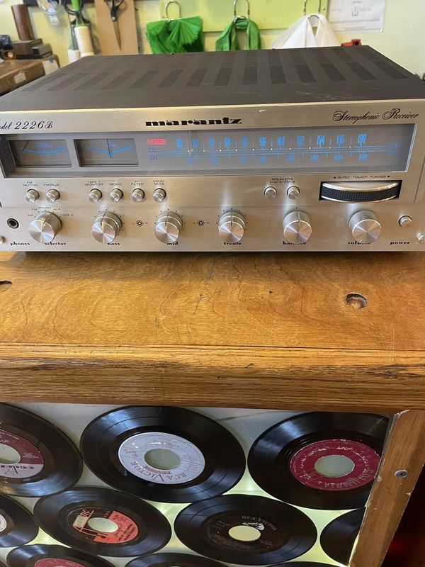 MARANTZ 2226B STEREO RECEIVER, Tested . Functional. Amazing Sound.