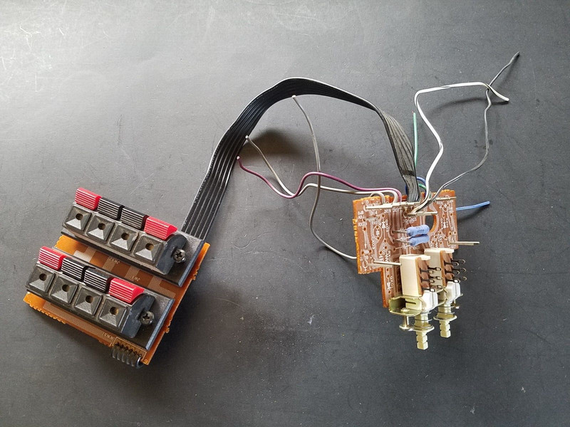 Speaker Selector Board and Terminals For a Marantz MR 1120 Receiver