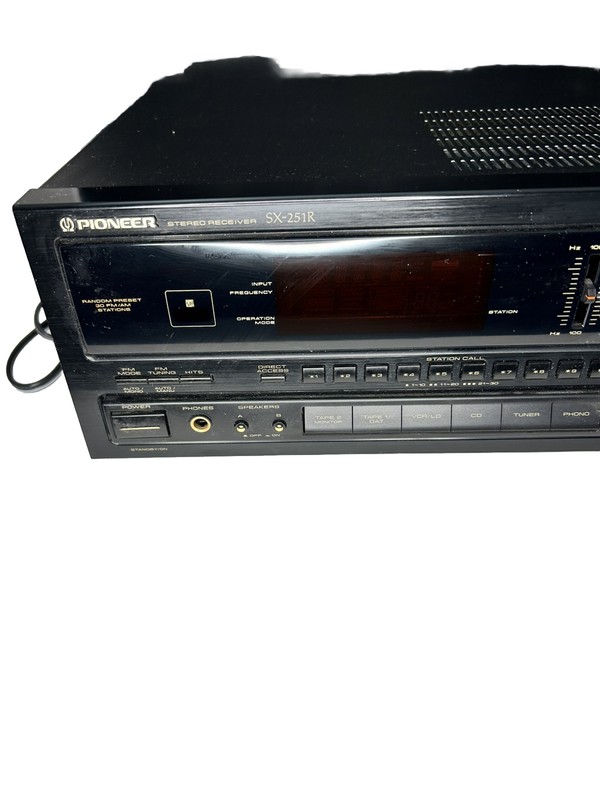 Pioneer Stero Am/Fm Receiver Model SX251R gallery