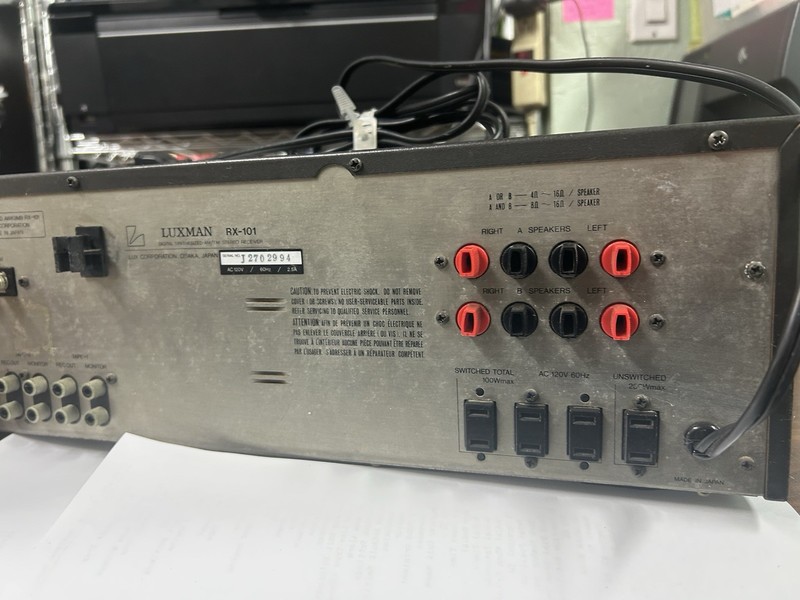 Luxman Rx-101 Digital Synthesized Stereo Receiver Suckface gallery