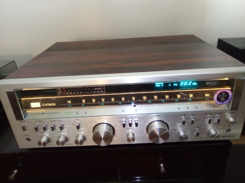 SANSUI G-8700DB VINTAGE AM/FM STEREO RECEIVER – Great condition