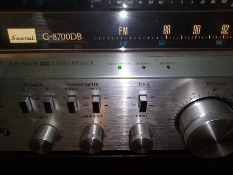 SANSUI G-8700DB VINTAGE AM/FM STEREO RECEIVER - Great condition gallery