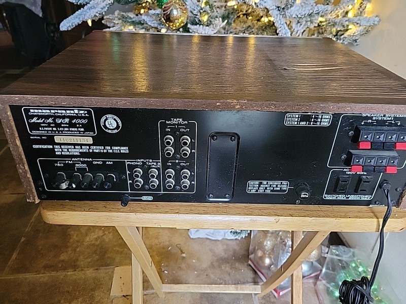 Vintage Marantz SR-4000 Stereo Receiver - TESTED WORKING gallery