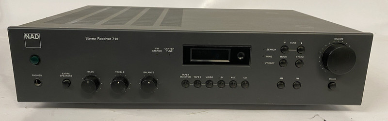Vintage NAD 712 Integrated Stereo AM/FM Stereo Receiver *READ* gallery