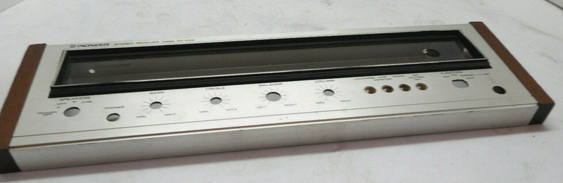 PIONEER SX-434 STEREO RECEIVER - FACEPLATE - PARTING OUT gallery