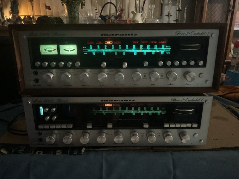 Marantz 4300 Vintage Quad Quadradial Stereo TESTED-WORKS (sold as-is for repair) gallery
