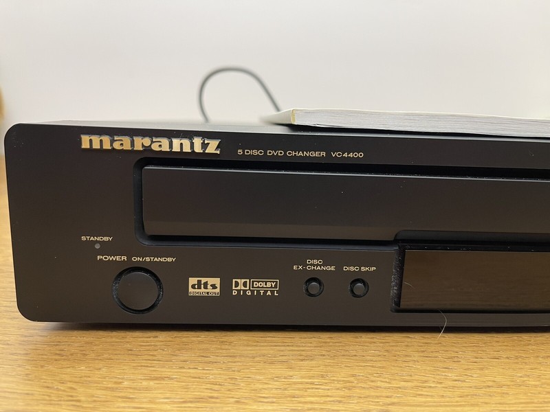 MARANTZ 5 DISC DVD CHANGER VC4400 TESTED AND WORKING WITH MANUAL