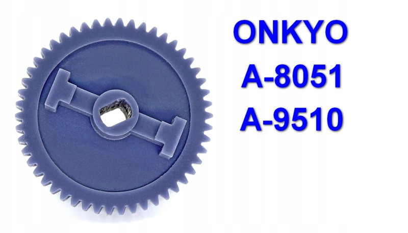 Input switch gear Onkyo A-8051 A-9510 Alps pinion