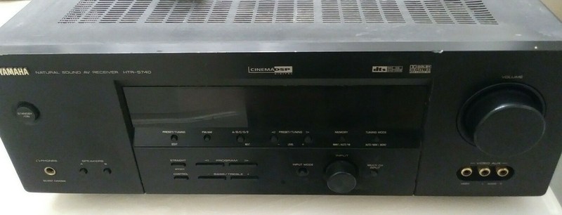 YAMAHA Natural Sound AV Receiver HTR- 5740 parts - Parting Out , g234