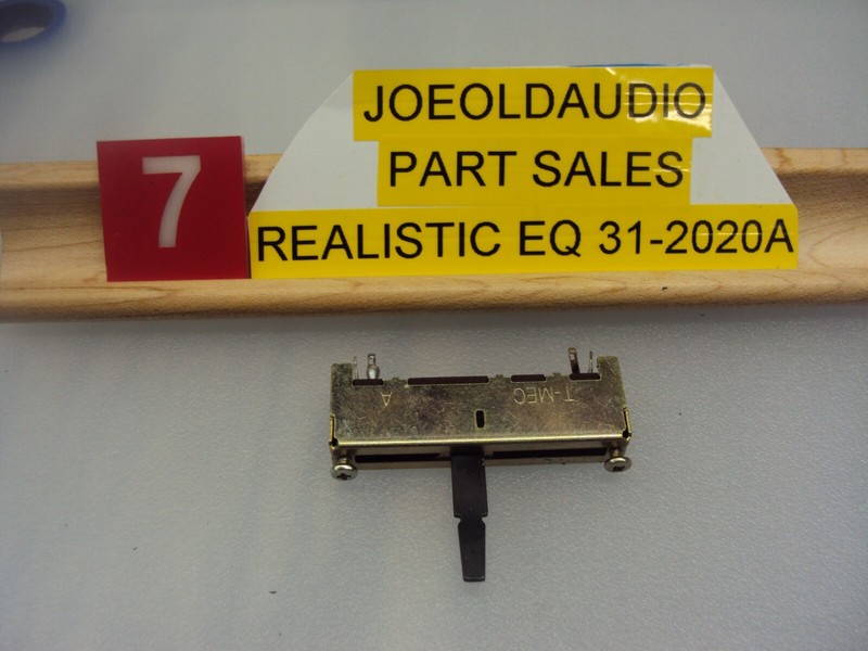Realistic 31-2020A Slider Control Tested Parting Out Entire 31-2020A