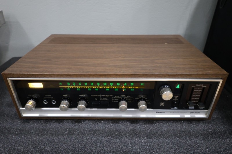 Vintage Sansui 4-Channel Receiver QR-1500- Tested - Dut's Deals gallery