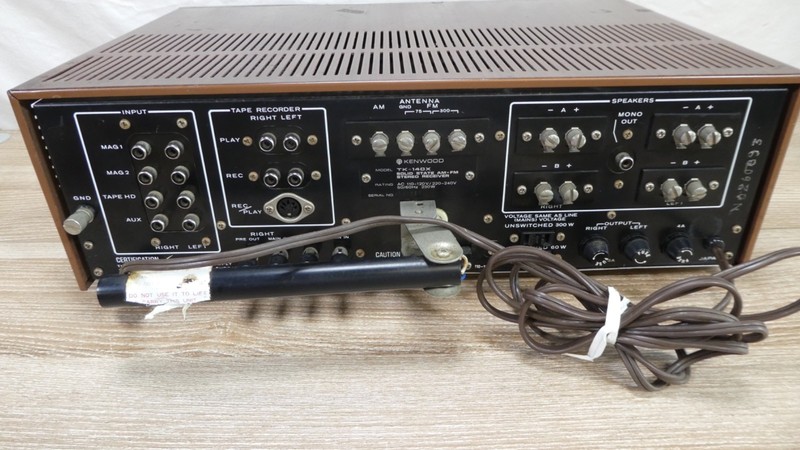 Vintage 1969 Kenwood TK-140X AM-FM Stereo Receiver - Please Read Description gallery
